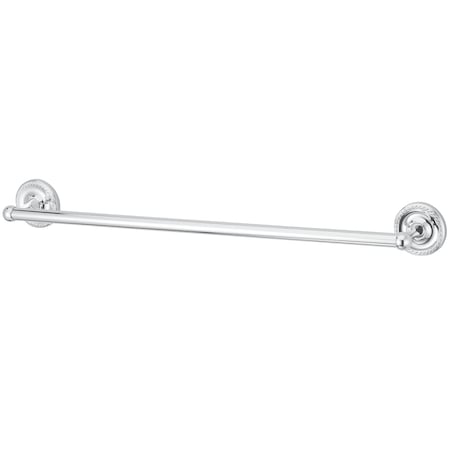 Laurel 24 Towel Bar, Polished Chrome